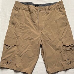 Ocean Current Men's Khaki Cargo Shorts